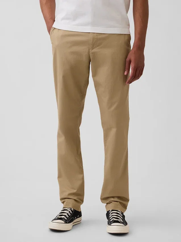 Pantaloni kaki slim moderni
