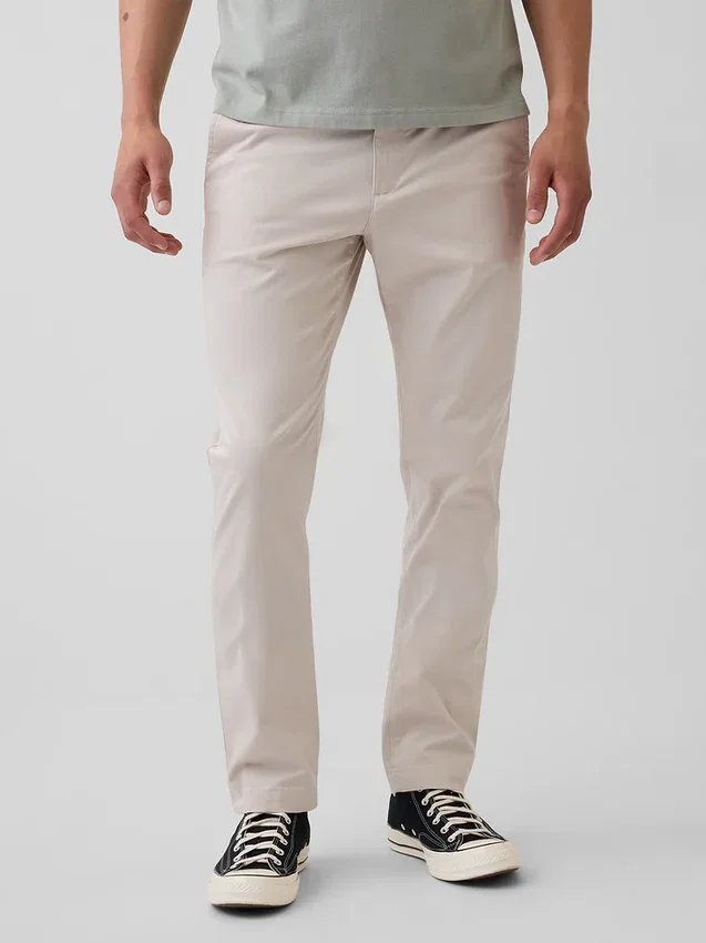 Pantaloni kaki slim moderni