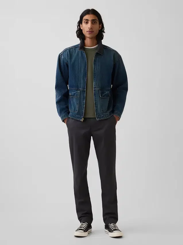 Pantaloni kaki slim moderni
