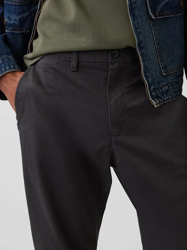 Pantaloni kaki slim moderni