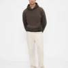 Pantaloni kaki utility dal taglio dritto e morbido