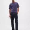Pantaloni kaki utility dal taglio dritto e morbido
