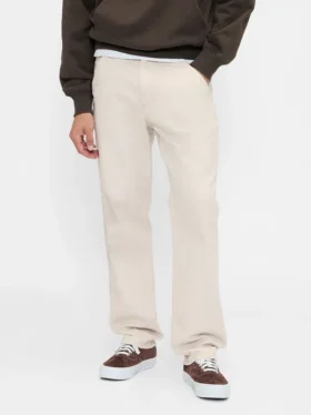 Pantaloni kaki utility dal taglio dritto e morbido