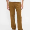 Pantaloni kaki utility dal taglio dritto e morbido