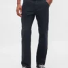 Pantaloni kaki utility dal taglio dritto e morbido