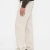 Pantaloni kaki utility dal taglio dritto e morbido