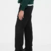 Pantaloni kaki utility dal taglio dritto e morbido