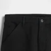Pantaloni kaki utility dal taglio dritto e morbido