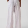 Pantaloni larghi comodi in misto lino e cotone per bambini