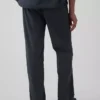 Pantaloni larghi in popeline stile anni '90