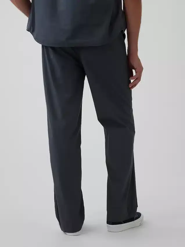 Pantaloni larghi in popeline stile anni '90