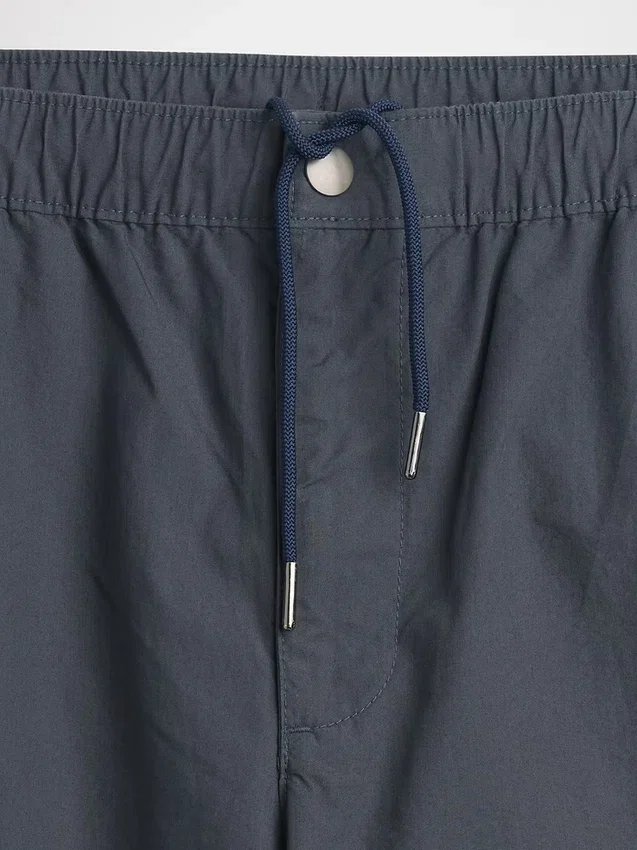 Pantaloni larghi in popeline stile anni '90