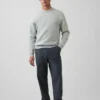 Pantaloni larghi in popeline stile anni '90