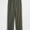 Pantaloni larghi in popeline stile anni '90