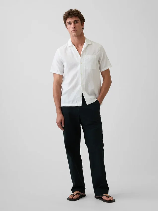 Pantaloni larghi in ripstop stile anni '90