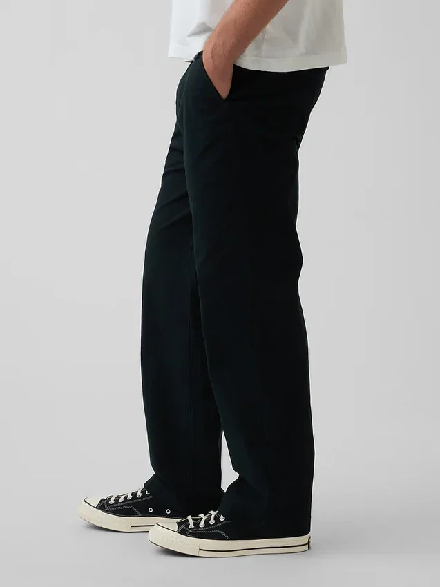 Pantaloni larghi in ripstop stile anni '90