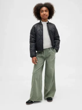Pantaloni larghi in twill per bambini