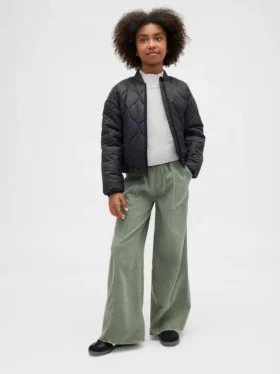Pantaloni larghi in twill per bambini