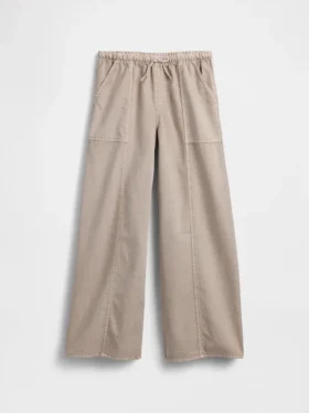 Pantaloni larghi in twill per bambini
