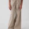 Pantaloni larghi in twill per bambini