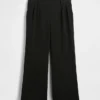 Pantaloni premaman 365 a gamba larga con pannello sotto il ventre