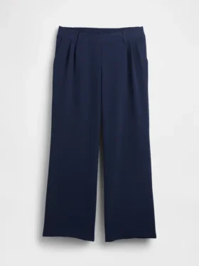 Pantaloni premaman 365 a gamba larga con pannello sotto il ventre