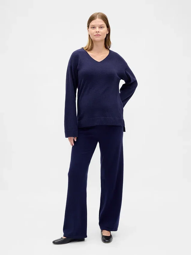 Pantaloni premaman in maglione CashSoft