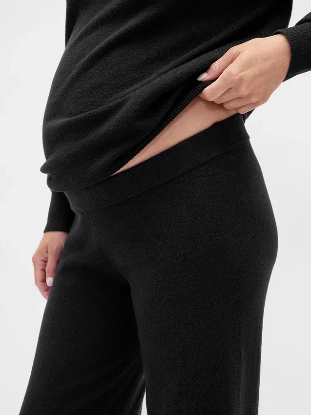 Pantaloni premaman in maglione CashSoft