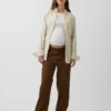 Pantaloni premaman in twill sotto il pancione