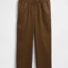 Pantaloni premaman in twill sotto il pancione