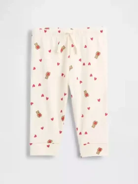 Pantaloni senza chiusura in cotone biologico “Baby First Favorites”