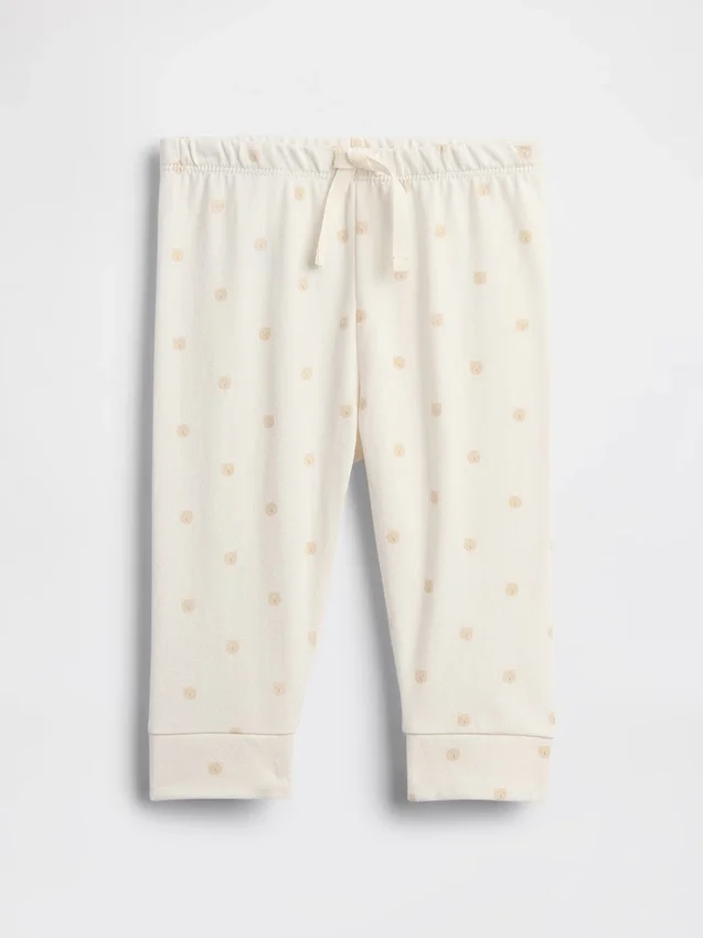 Pantaloni senza chiusura in cotone biologico “Baby First Favorites”