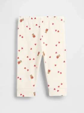 Pantaloni senza chiusura in cotone biologico “Baby First Favorites”