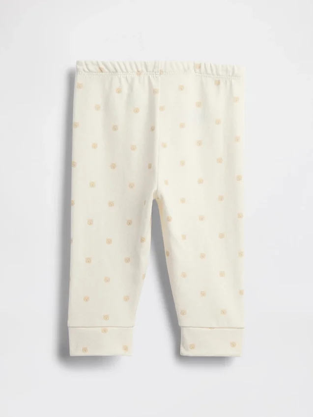 Pantaloni senza chiusura in cotone biologico “Baby First Favorites”