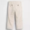 Pantaloni senza chiusura per neonato & bebè in misto lino e cotone