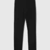 Pantaloni skinny a vita alta in maglia doppia