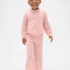 Pantaloni svasati in maglia CashSoft a punto traforato per neonato & bebè