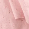 Pantaloni svasati in maglia CashSoft a punto traforato per neonato & bebè