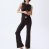 Pantaloni svasati moderni a costine larghe