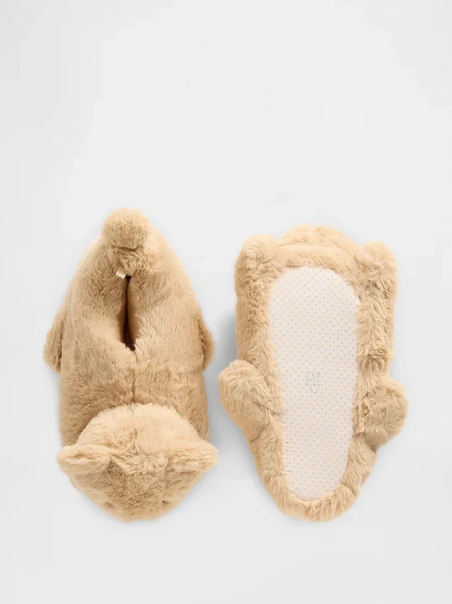 Pantofole morbide Brannan Bear per bambini