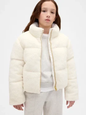Piumino da bambino in sherpa