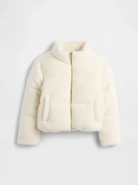 Piumino da bambino in sherpa