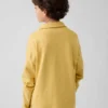 Polo da bambino in tessuto pesante dal taglio morbido