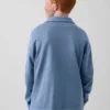 Polo da bambino in tessuto pesante dal taglio morbido