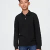 Polo da uniforme in cotone biologico per bambini
