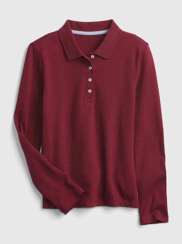 Polo da uniforme per bambini