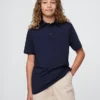 Polo da uniforme per bambini ad alte prestazioni