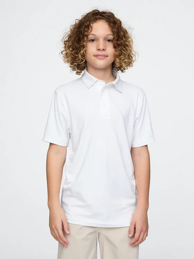 Polo da uniforme per bambini ad alte prestazioni