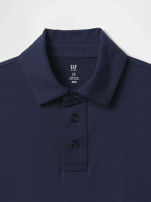 Polo da uniforme per bambini ad alte prestazioni