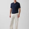 Polo in maglia a rete